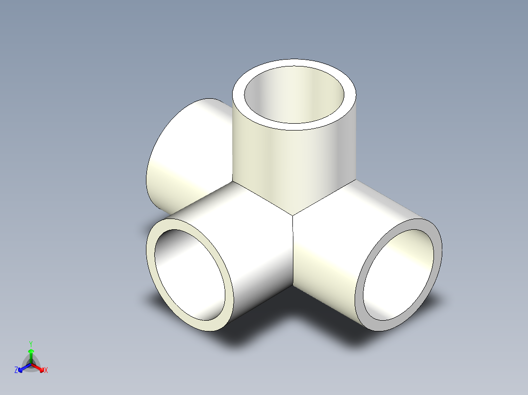 B3004430-4路PVC正等轴测图