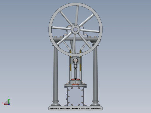 蒸汽机steam-engine-with-sliding-crosshead-1831-模型格式为 sw后视缩略图