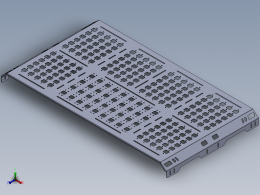 车顶帐篷 Molle 面板架