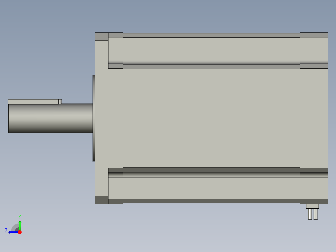 雷赛步进110HS20右视图