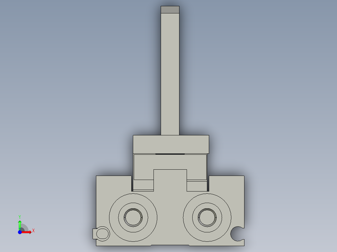 穿针导向机构1rev2前视图