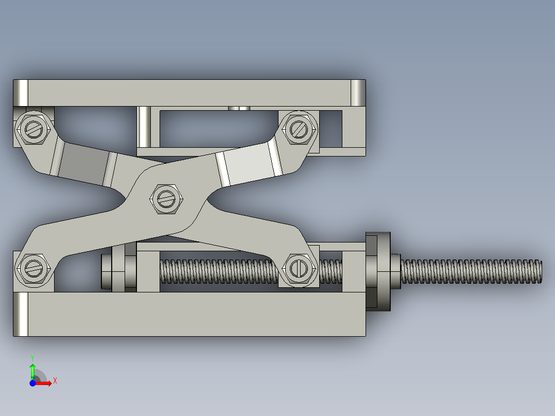 升降台80x50前视图