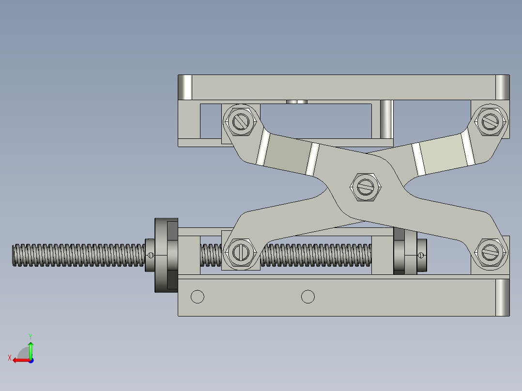 升降台80x50后视图