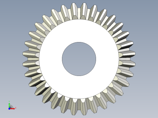 A0004053-32齿锥齿轮前视缩略图