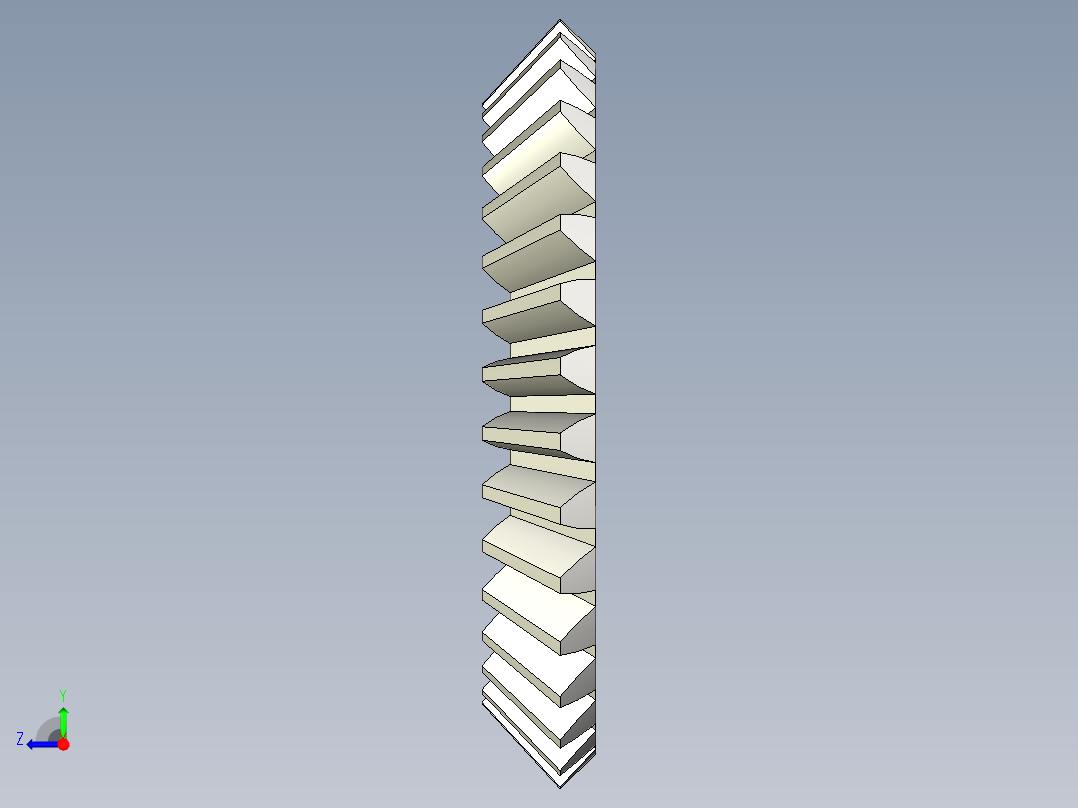 A0004053-32齿锥齿轮右视图