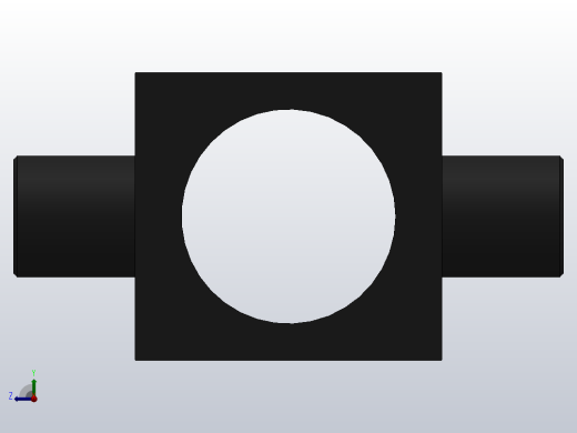 TC中间铰轴[40]气缸附件右视缩略图