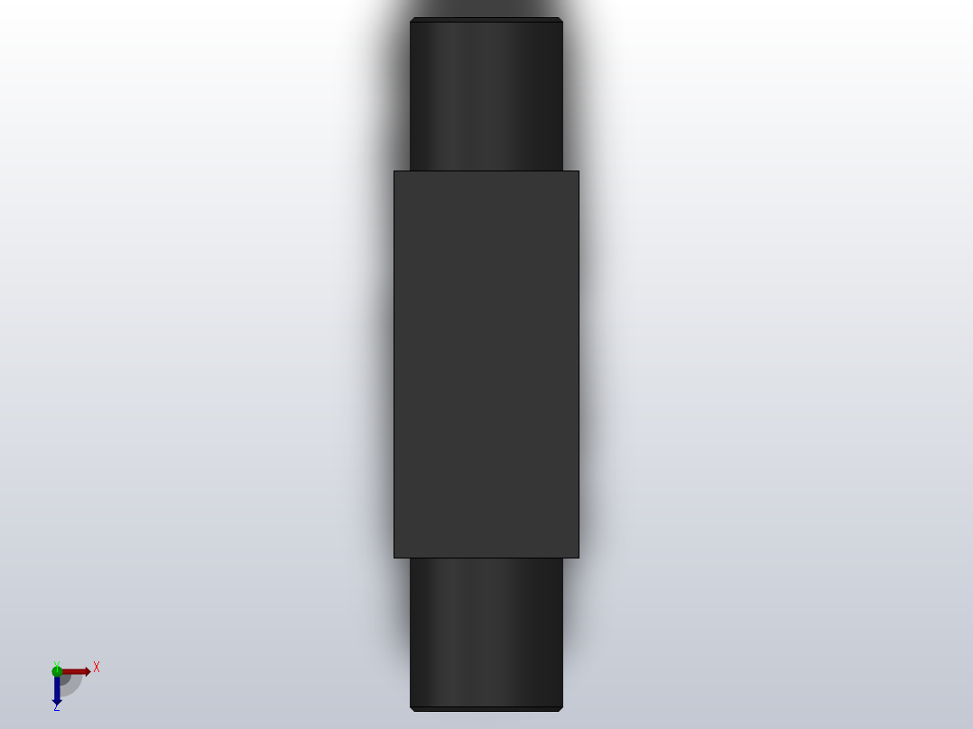 TC中间铰轴[40]气缸附件俯视图