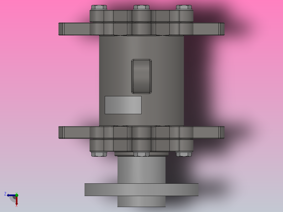 QD-F型旋转接头[QD-F65]俯视图