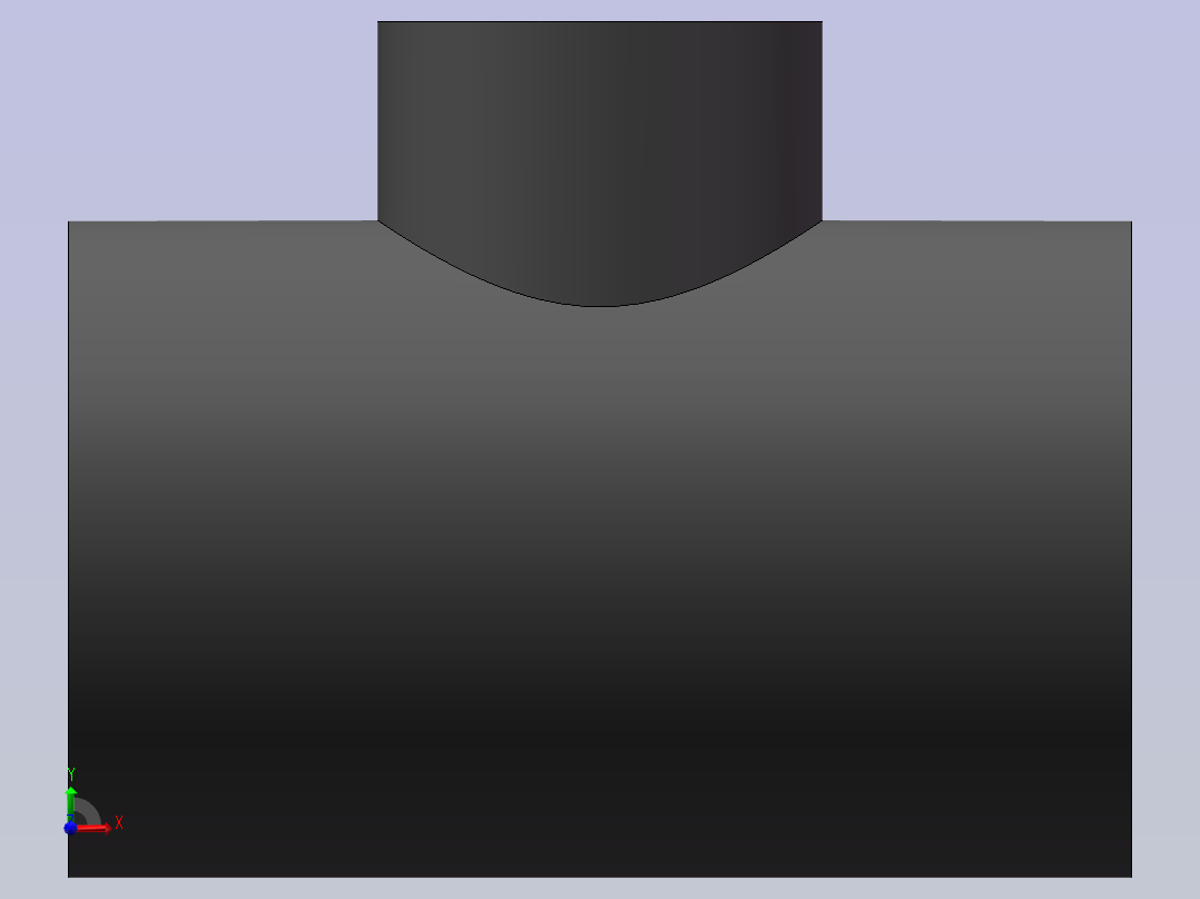 RTee_DN65_40_U-PVC前视图