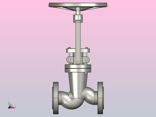 900LbRTJ[DN80]截止阀，阀前视缩略图