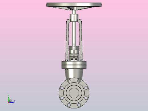 900LbRTJ[DN80]截止阀，阀左视缩略图