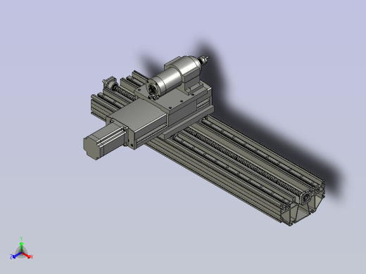 A0004504-CNC X轴重型铝型材 235×125