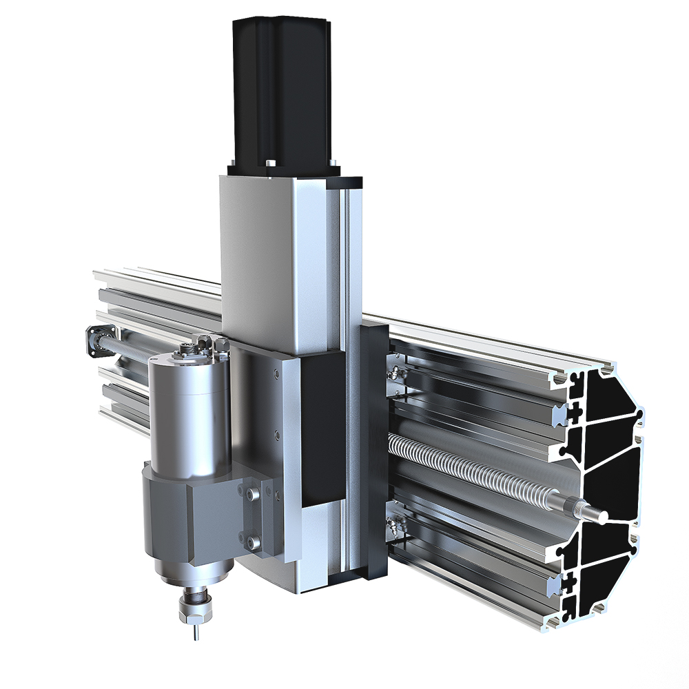 A0004504-CNC X轴重型铝型材 235×125