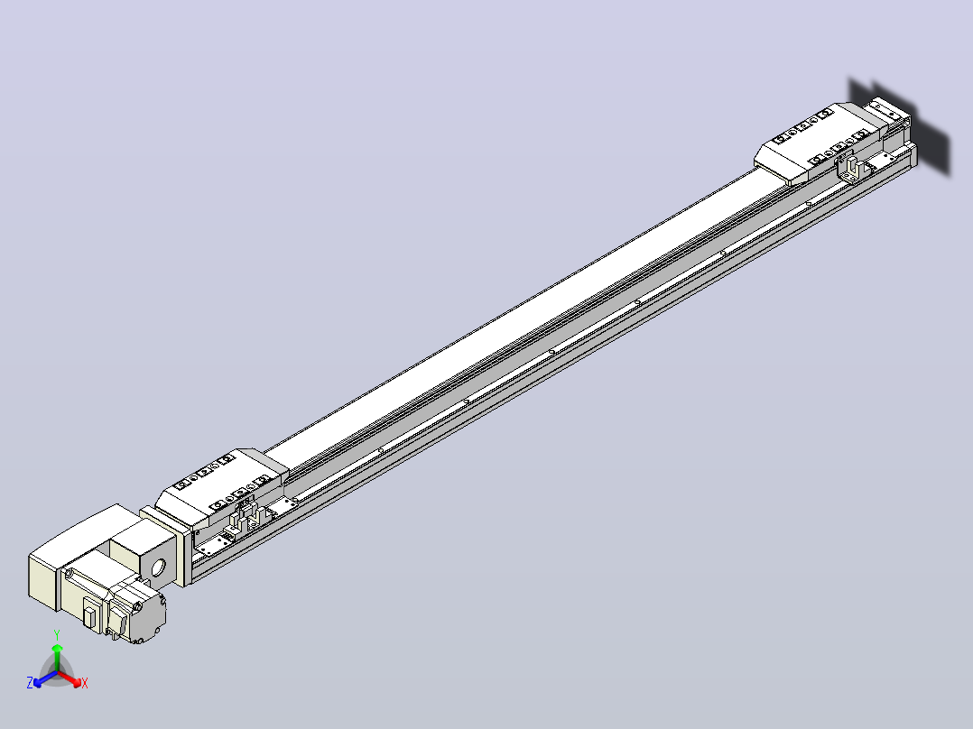 皮带直线轴双滑块型TPA-GCBS-50-P42-L275-QL-M10-N3主视图