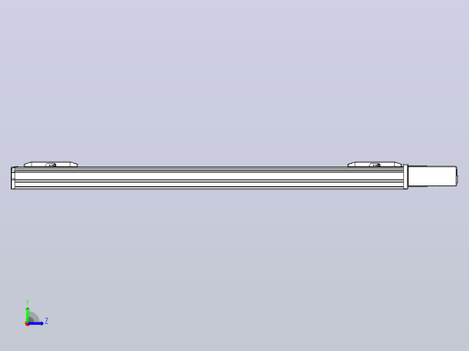 皮带直线轴双滑块型TPA-GCBS-50-P42-L275-QL-M10-N3左视缩略图