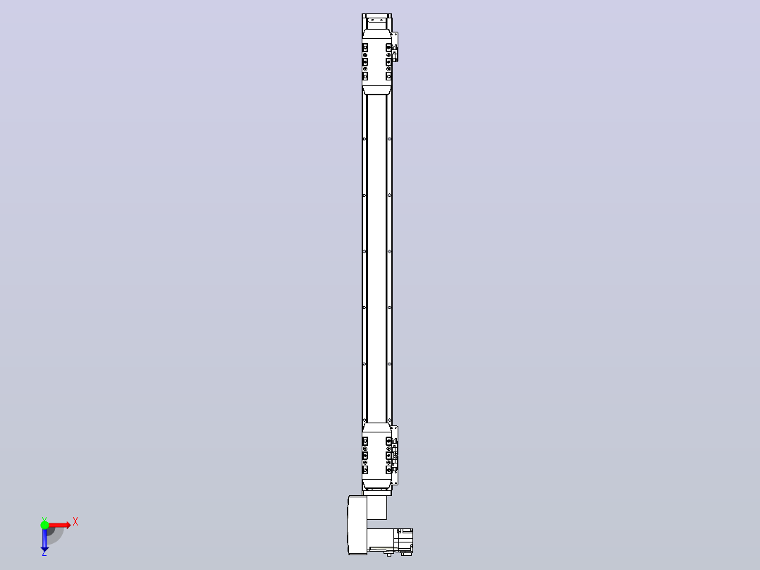 皮带直线轴双滑块型TPA-GCBS-50-P42-L275-QL-M10-N3俯视图
