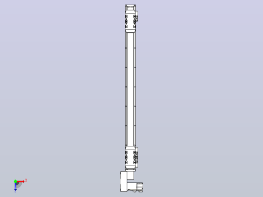 皮带直线轴双滑块型TPA-GCBS-50-P42-L275-QL-M10-N3俯视缩略图