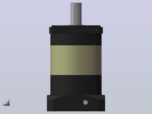WPF115新-L2(1KW)外形图(24-60-110-145-M8)减速机直齿标准WPF115右视缩略图