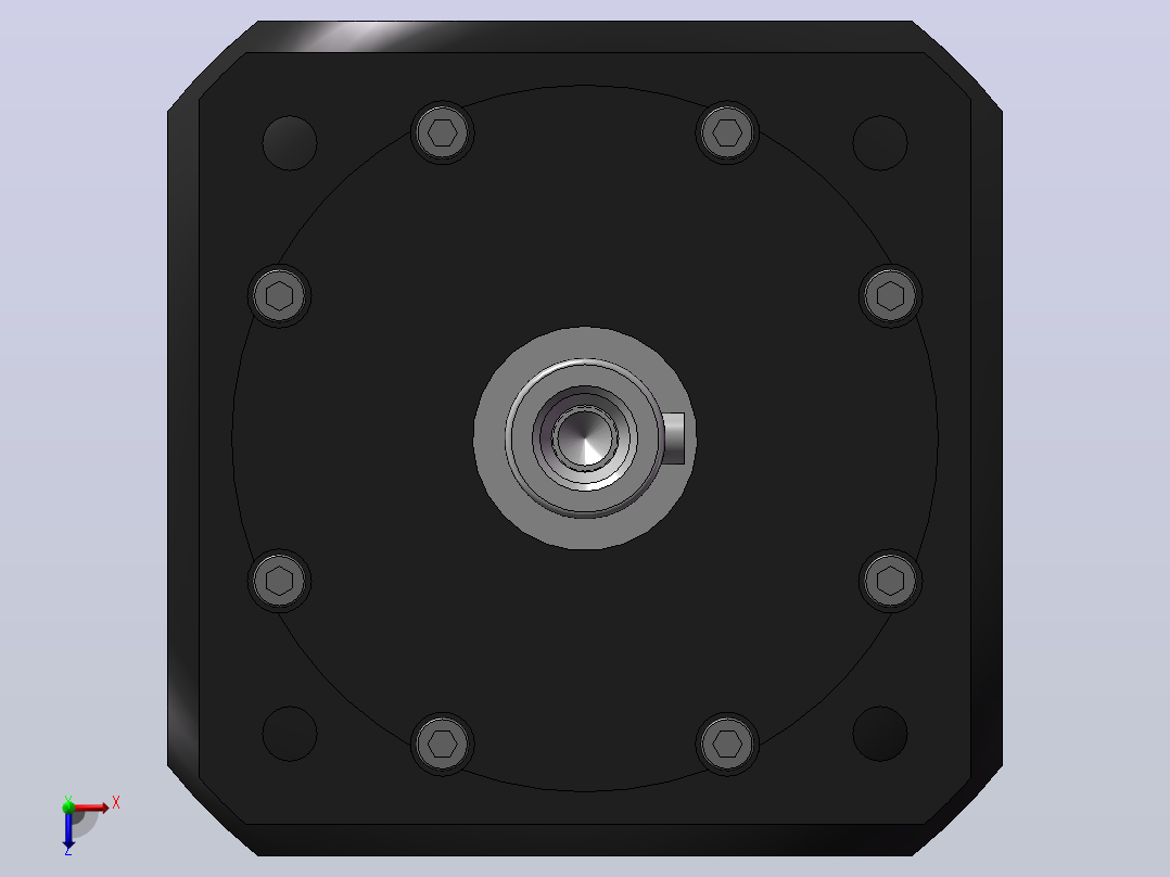 WPF115新-L2(1KW)外形图(24-60-110-145-M8)减速机直齿标准WPF115俯视图