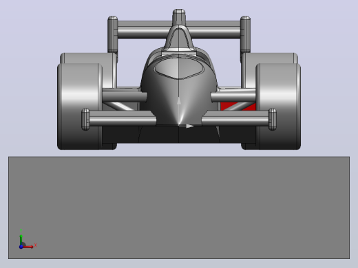 F1 赛车空气动力学分析前视缩略图