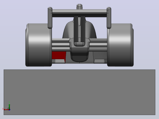 F1 赛车空气动力学分析后视缩略图