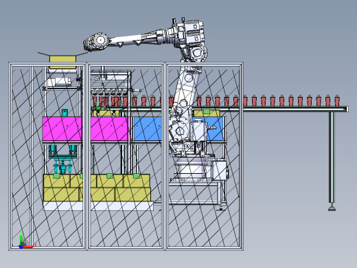 自动拆箱上料输送机前视缩略图