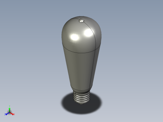 led白炽灯爱迪生D64mm主视缩略图