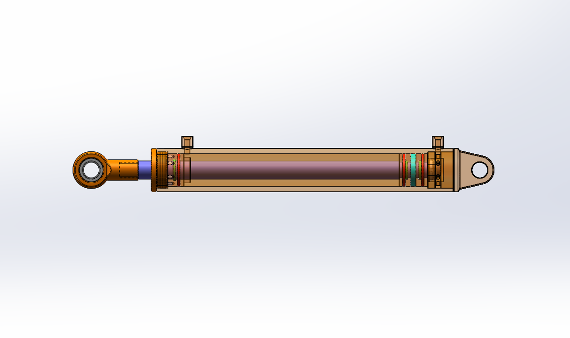 DG-J63C 车辆用液压缸（SW+CAD+说明书）
