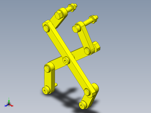 缩放仪式省空间长行程机构