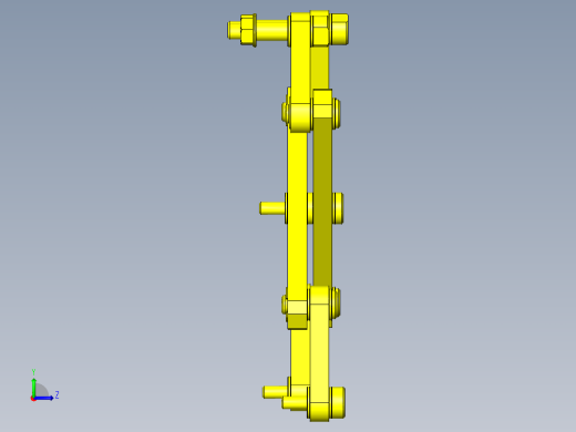 缩放仪式省空间长行程机构左视缩略图