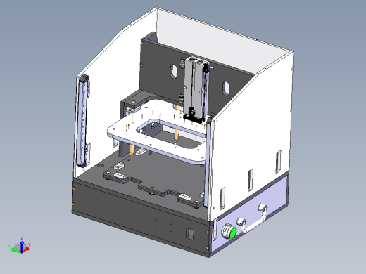导通测试治具模型