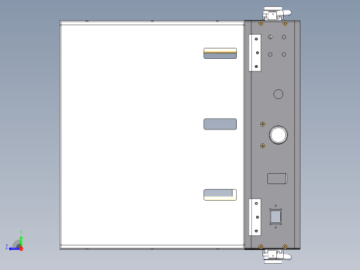 导通测试治具模型右视缩略图