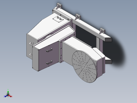 K3472-L型变位机 3D正等轴测缩略图
