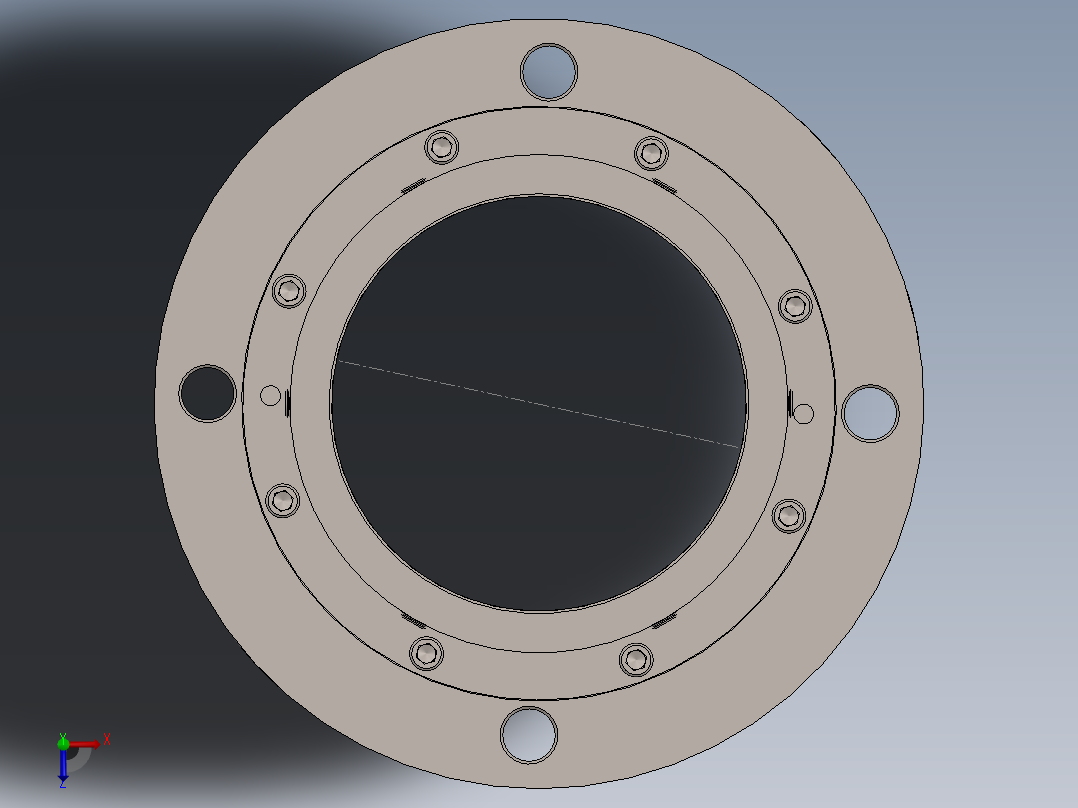 机械密封SW2014俯视图