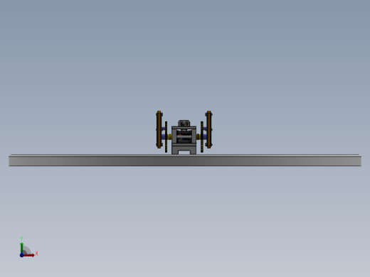 Walking xvii玩具步行机3D图纸 Solidworks2018设计 附多种格式前视缩略图