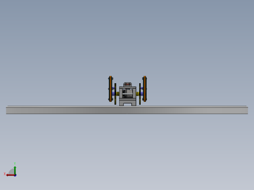 Walking xvii玩具步行机3D图纸 Solidworks2018设计 附多种格式后视缩略图