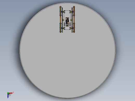 Walking xvii玩具步行机3D图纸 Solidworks2018设计 附多种格式俯视缩略图
