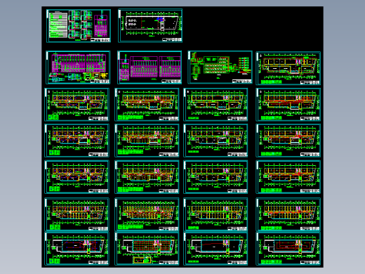 办公楼电气全套图纸