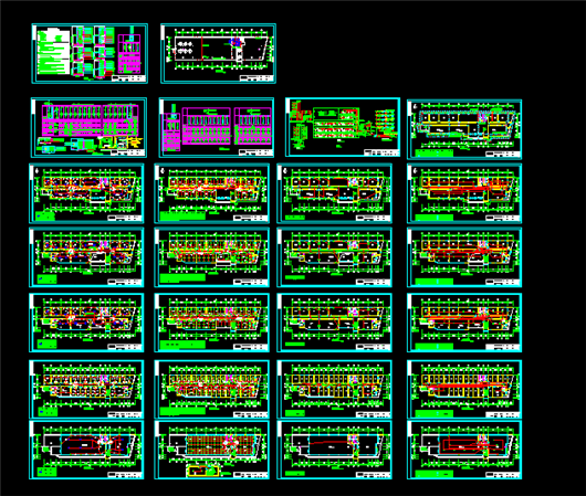 办公楼电气全套图纸