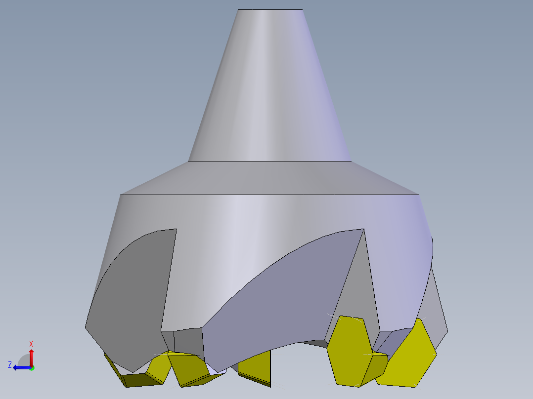面铣刀2016前视图