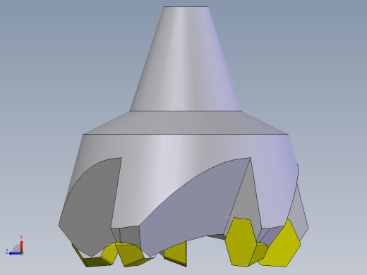 面铣刀2016前视缩略图