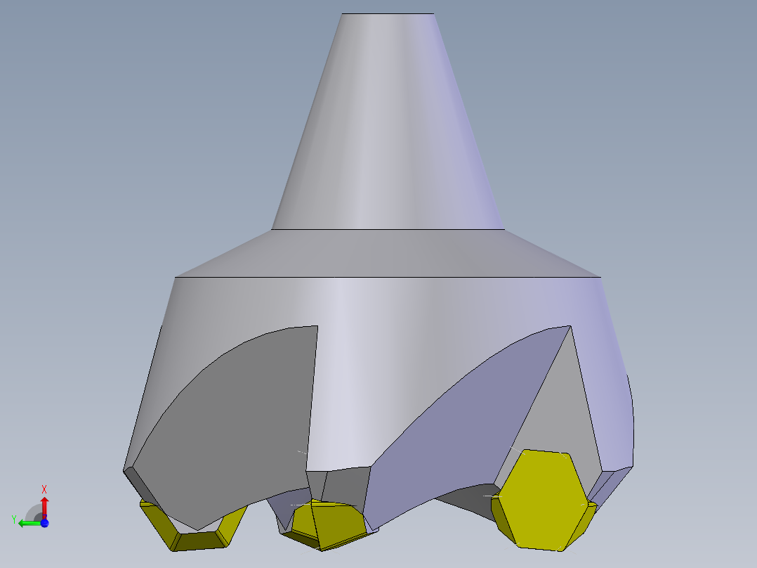 面铣刀2016左视图