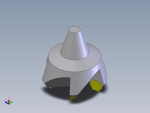 面铣刀2016正等轴测缩略图