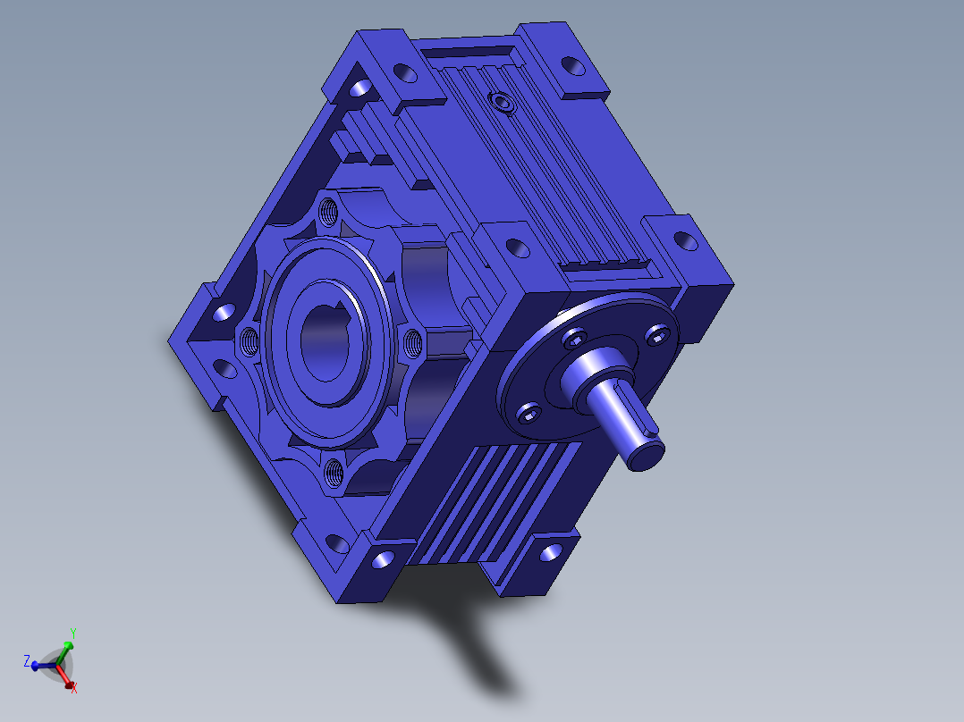 NRV型蜗轮减速机_NRV 050-20 B3