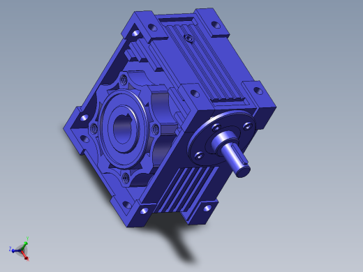 NRV型蜗轮减速机_NRV 050-20 B3