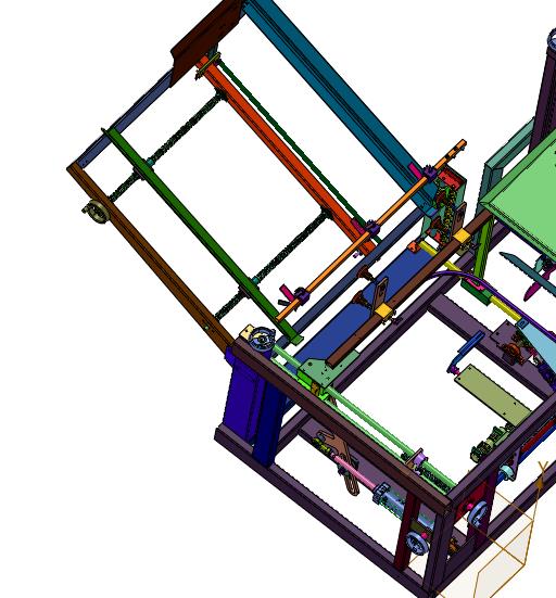 电商快递纸箱开箱封底机