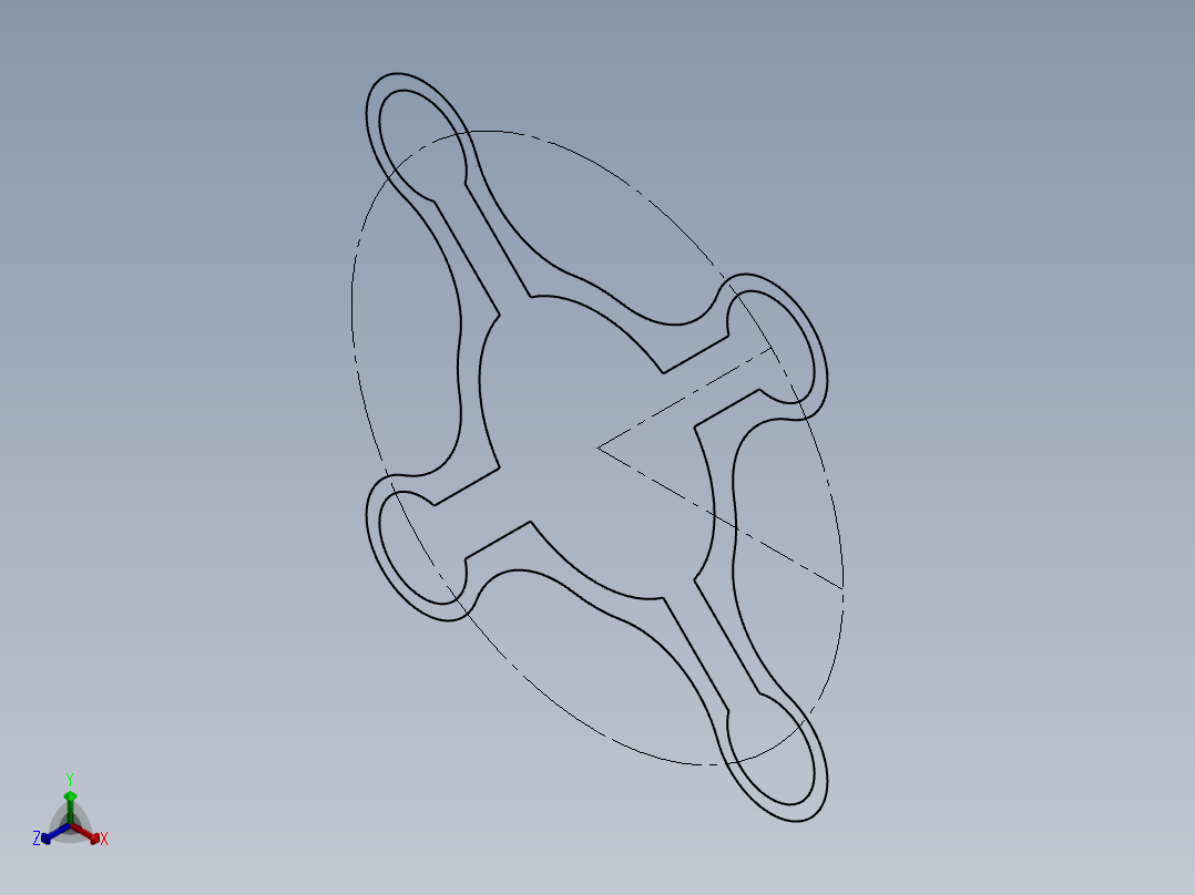 SW建模练习题-exercise 14正等轴测图