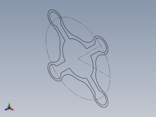 SW建模练习题-exercise 14正等轴测缩略图