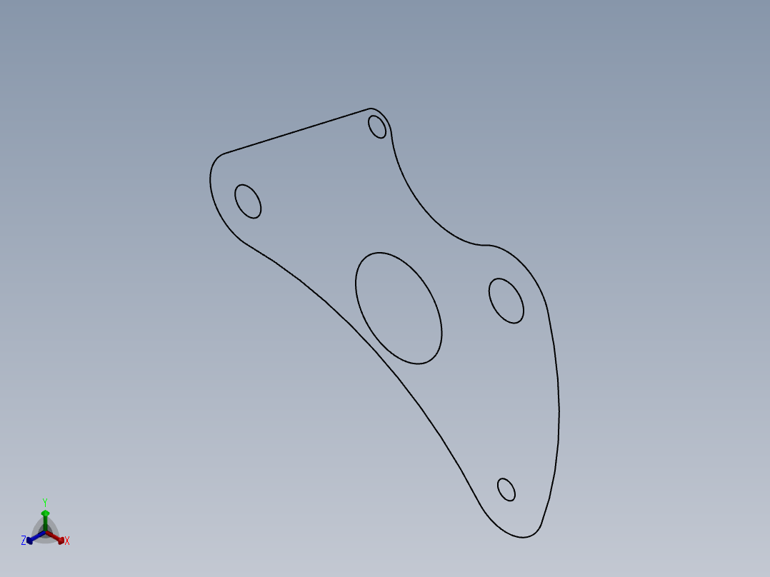SW建模练习题-practice 23正等轴测图