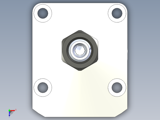 KOSMEKWHE1000-2AR多系列多零件图纸模型俯视缩略图